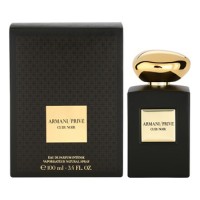 Armani Prive Cuir Noir