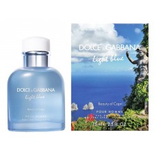 Dolce & Gabbana D&G Light Blue Pour Homme Beauty of Capri фото духи