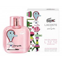 Lacoste Eau de  L.12.12 Pour Elle Sparkling Collector Edition x Jeremyville